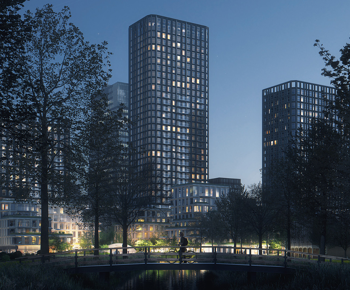 Toren G - 296 sociale huurwoningen op een centrale, strategische locatie